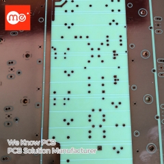 Bare copper pcb No Soldermask Board Thickness 2.0mm pcb Meidear